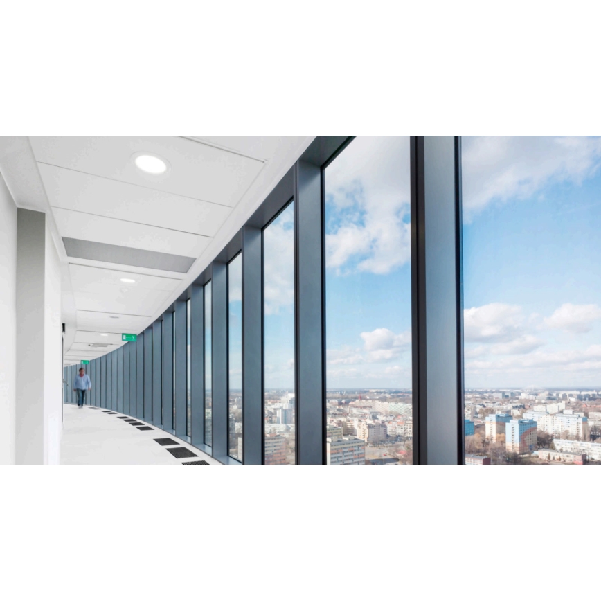 Steinel 059477 - Rilevatore di presenza Dual HF KNX bianco