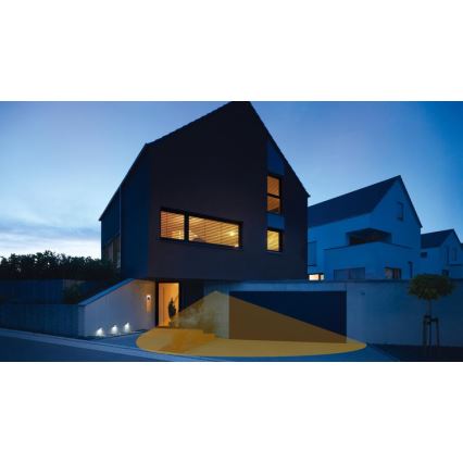 Steinel 059644 - Sensore di movimento iHF 3D KNX IP54 bianco