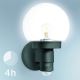 Steinel 059880 - Lampada LED da esterno con sensore L 115 1xE27/60W/230V IP44