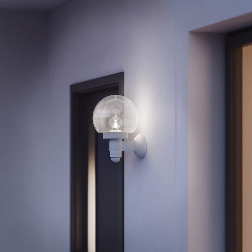 LAMPADA LAMPADINA LED CON SENSORE LUCE CREPUSCOLARE GIARDINO 10W AUTOMATICA