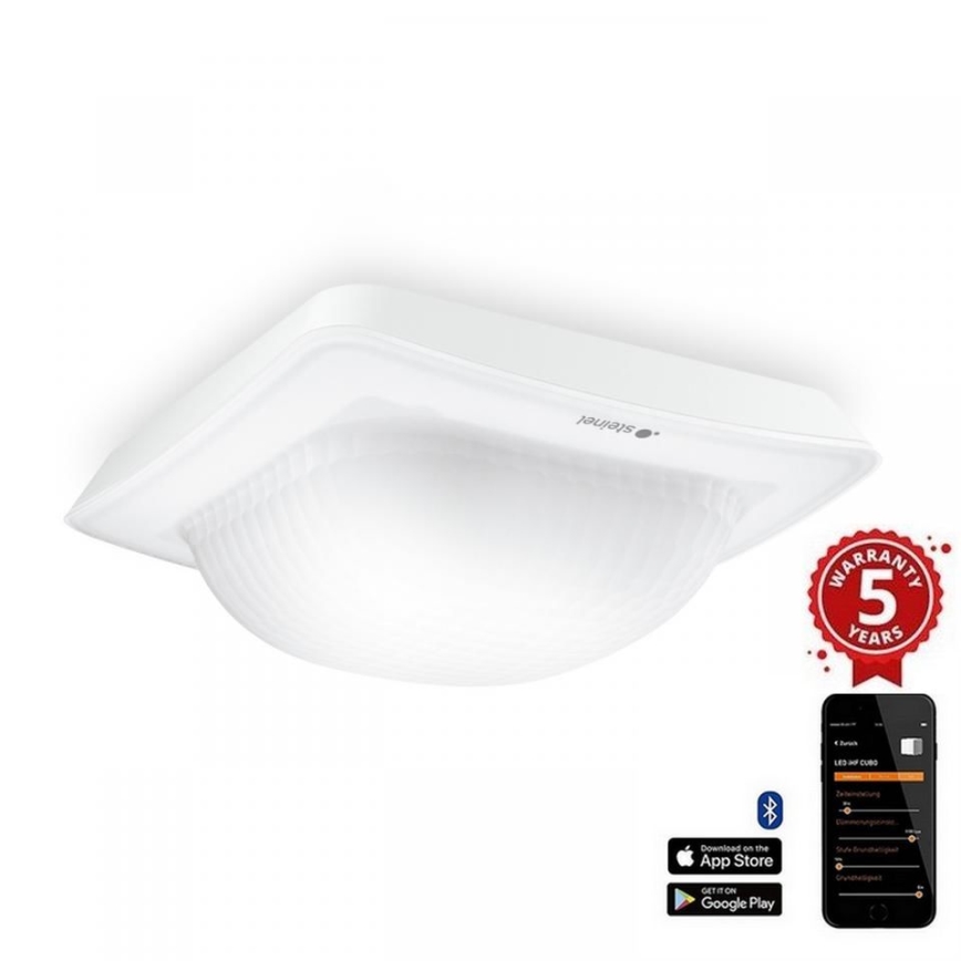 Steinel 064310 - Rilevatore di presenza IR Quattro HD-2 24m COM1 bianco