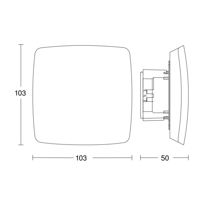 Steinel 066031 - Rilevatore di presenza True Presence IP bianco