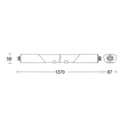 Steinel 079178 - Lampada a LED per impieghi gravosi con sensore RS PRO CONNECT 5100 SL LED/30W/230V IP66