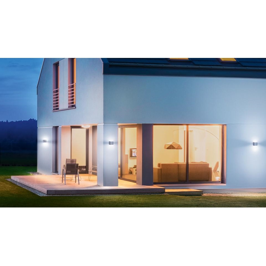 Steinel 079277 - LED Applique da esterno L840 C LED/9,1W/230V IP44 antracite
