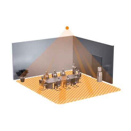 Steinel 079369 - Rilevatore di presenza IR Quattro HD 24m COM1 bianco