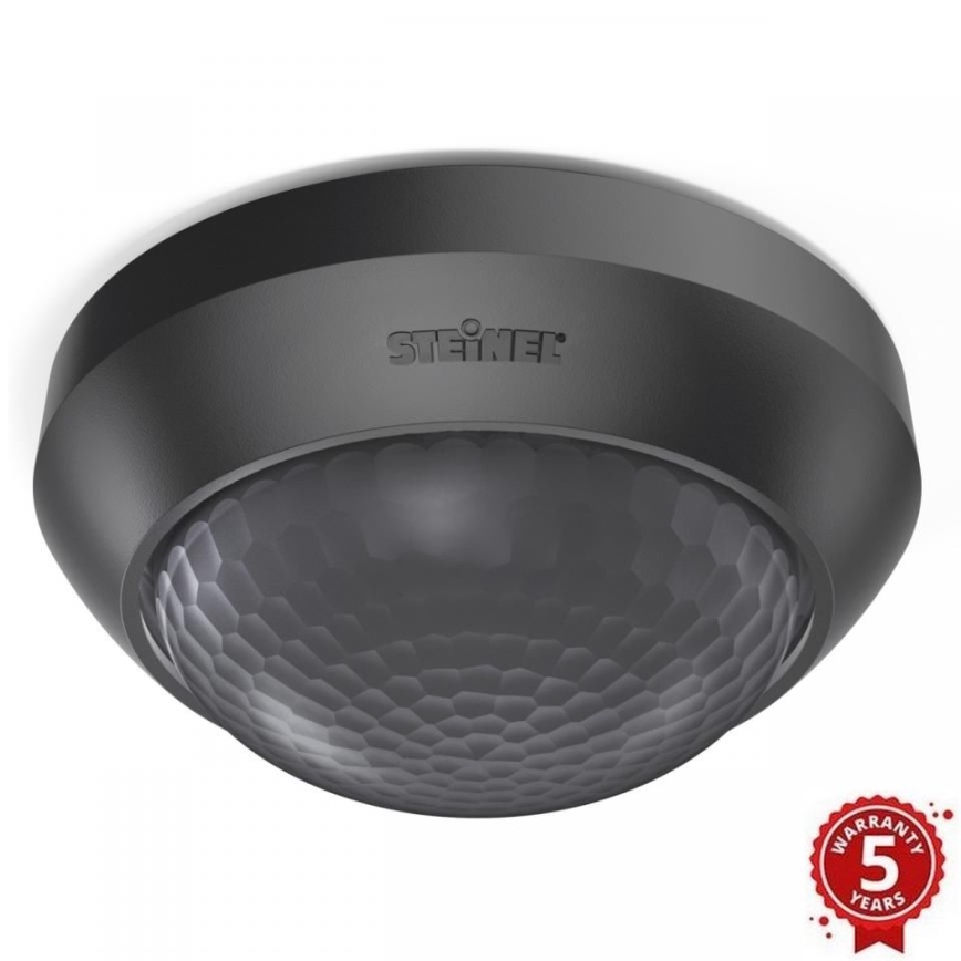 Steinel 081706 - Sensore di movimento da esterno IS 2360-3 ECO 230V IP54 nero