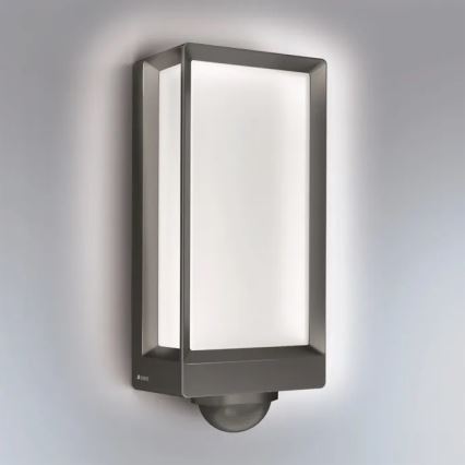 Steinel 085261 - LED Dimmerabile lampada da parete con sensore per esterno L42SC LED/13W/230V IP54