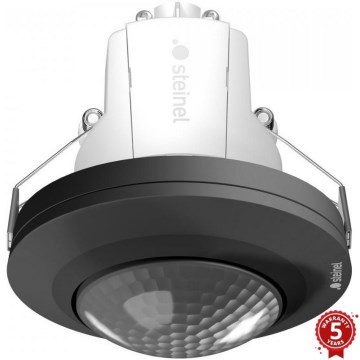 Steinel 087906 - Sensore di movimento da incasso con un presence sensore PD-8 ECO COM1 360° nero