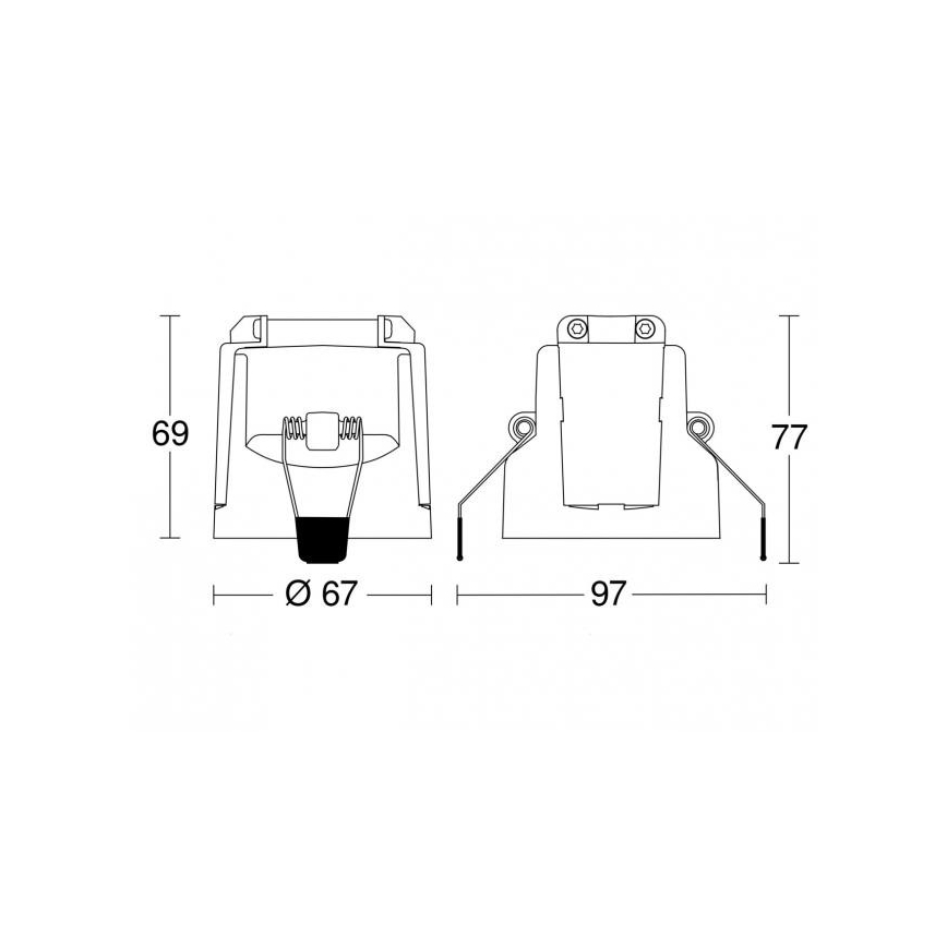 Steinel 087913 - Sensore di movimento da incasso con sensore di presenza PD-8 ECO COM1 360° bianco
