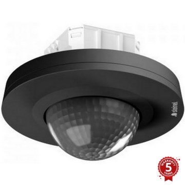 Steinel 088262 - Sensore di movimento con sensore di presenza PD-24 ECO DALI-2 360° nero