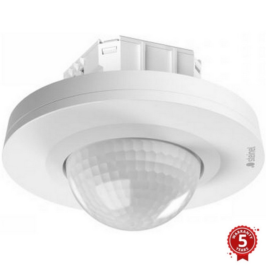 Steinel 088279 - Sensore di movimento con sensore di presenza PD-24 ECO DALI-2 360° bianco