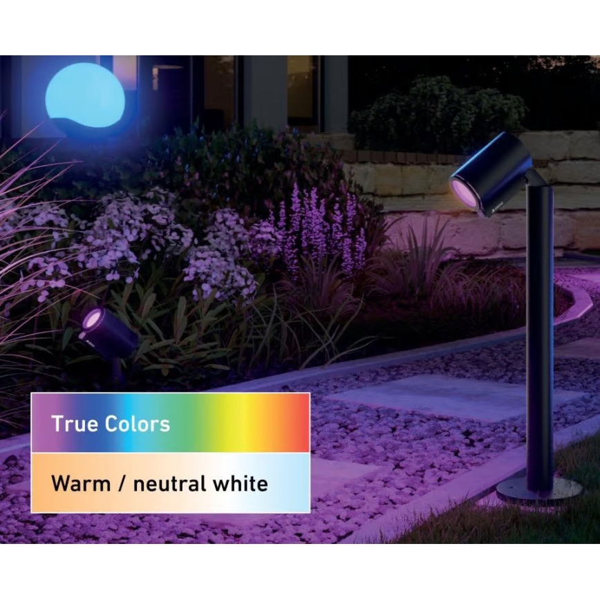 Steinel 089337 - Lampada da esterno LED RGBW/7,9W/24V IP65