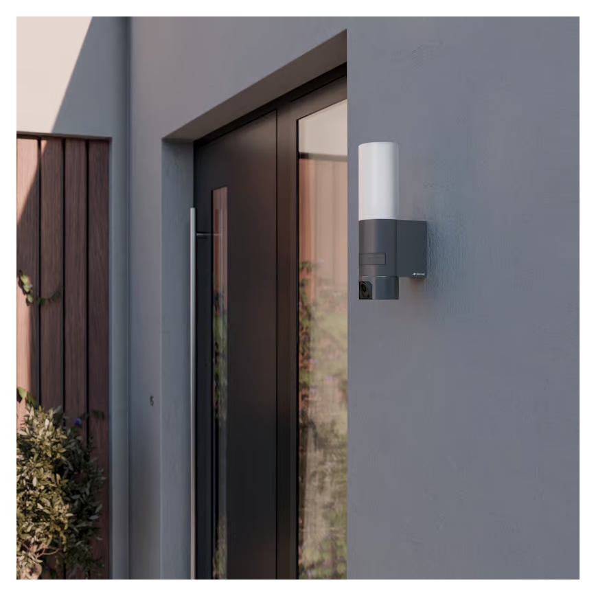 Steinel 092597 - Lampada da esterno a LED con sensore e telecamera L 620 LED/13,5W/230V IP44