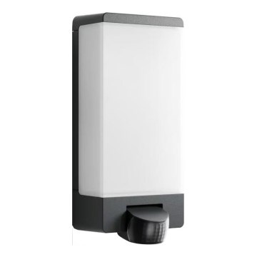 Steinel 094263 - Lampada per numero civico con sensore 1xE27/15W/230V L 14 S IP44