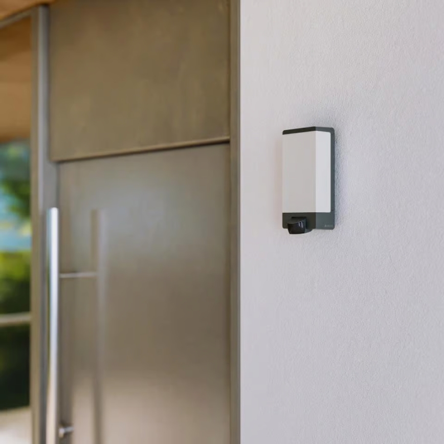 Steinel 094263 - Lampada per numero civico con sensore 1xE27/15W/230V L 14 S IP44