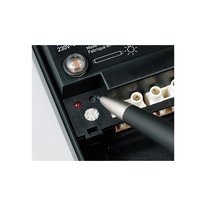STEINEL 550516 - Interruttore crepuscolare NightMatic 3000 Vario nero