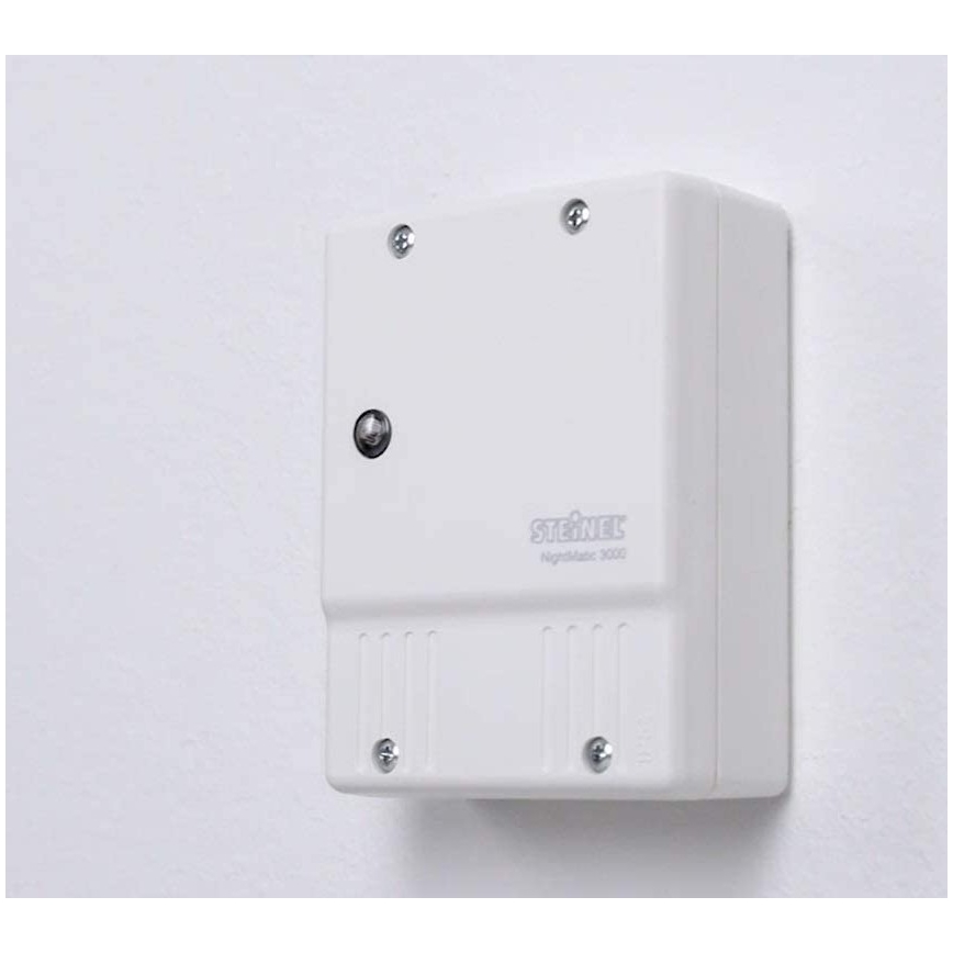 STEINEL 550615 - Interruttore crepuscolare NightMatic 3000 Vario bianco