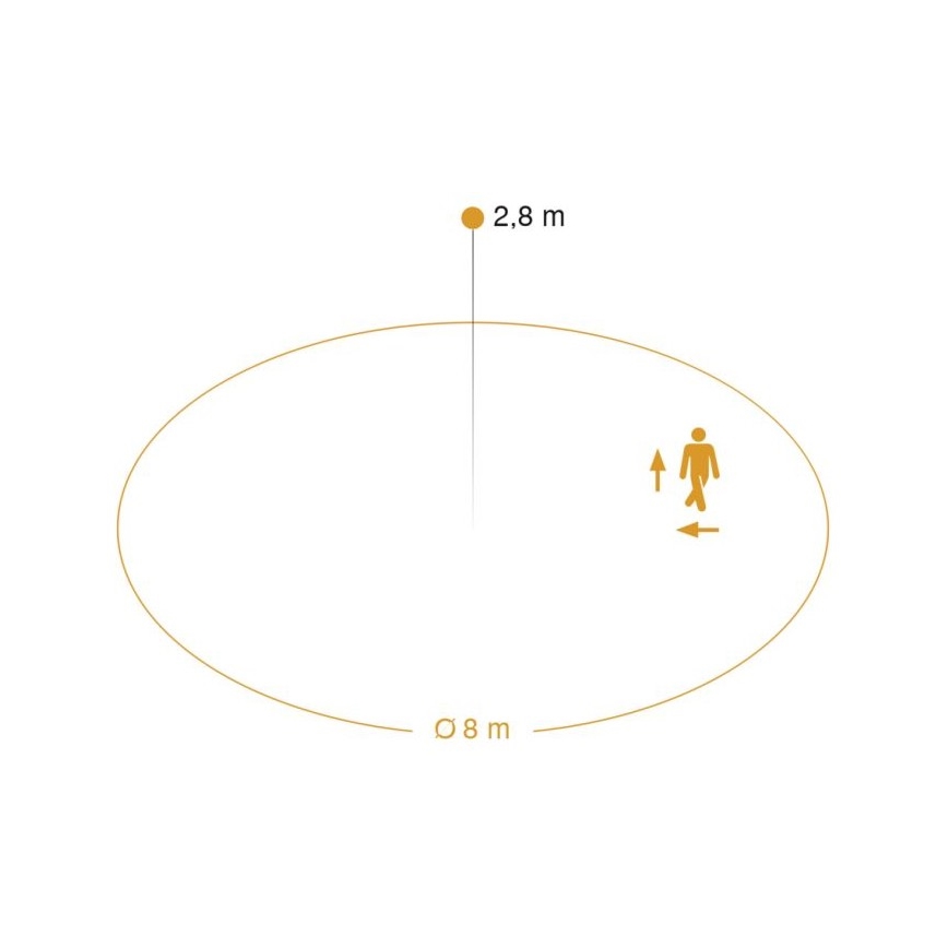 STEINEL 56032 - Lampada da esterno LED con sensore LED/9,5W/230V IP54