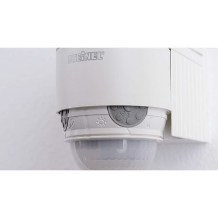 STEINEL 602819 - Sensore ad infrarossi da parete IS240 bianco IP54