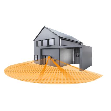 STEINEL 603113 - Sensore di movimento esterno IS 180-2 nero IP54