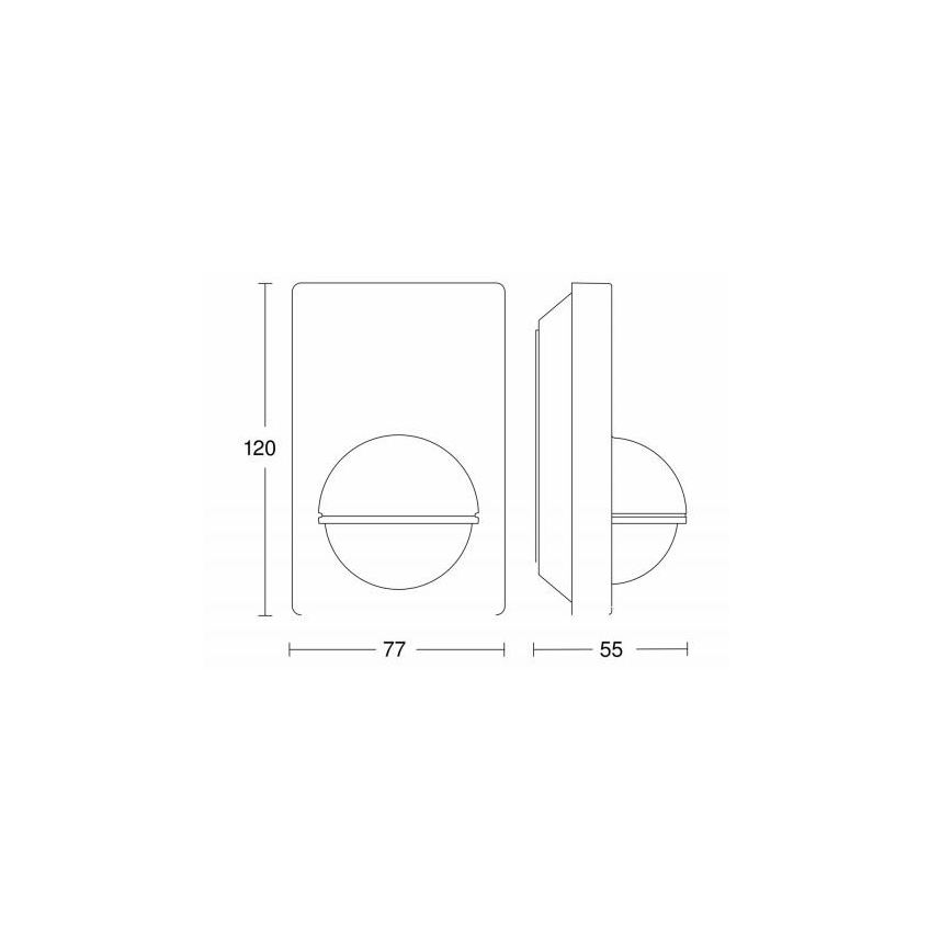 STEINEL 603113 - Sensore di movimento esterno IS 180-2 nero IP54