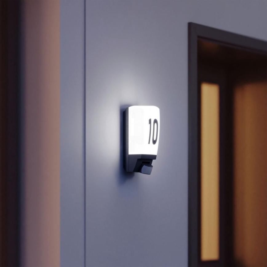 STEINEL 650513 - L1 Lampada bianca con sensore da esterno