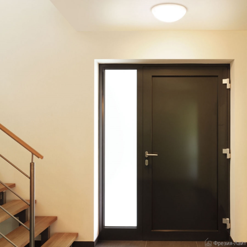 STEINEL 730116 - Plafoniera con sensore RS 100 L bianco