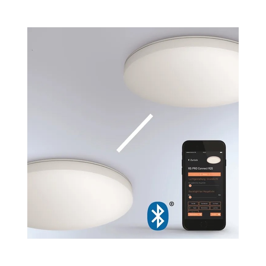 Steinel - Plafoniera LED dimmerabile con sensore RSPROR20BASIC 15,3W/230V IP40 3000K