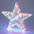 Stella natalizia LED 50xLED/3xAA 40 cm bianco caldo