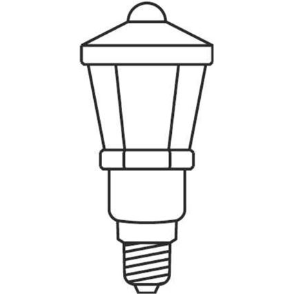 strisce natalizie LANTERN 12xE10/10,7m bianco caldo Fatto in Europa
