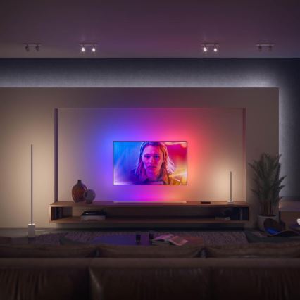 Striscia LED extension set Philips Hue White And Color AmbianceLED/12,3W/230V 1 m