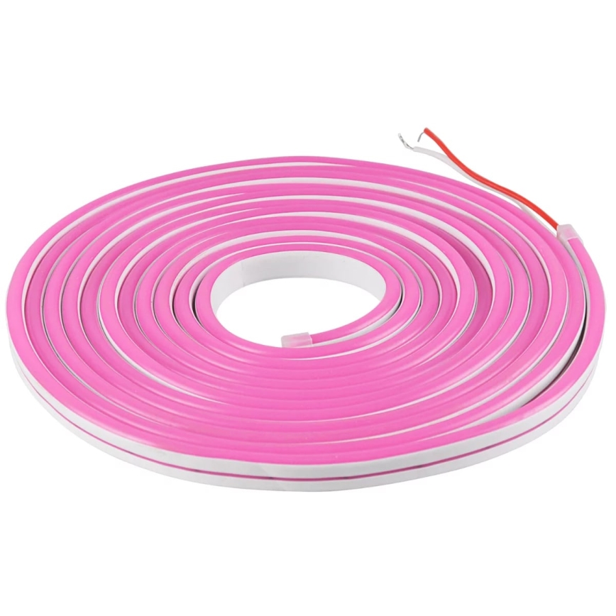 Striscia LED NEON 5 m LED/27W/12V IP65 rosa