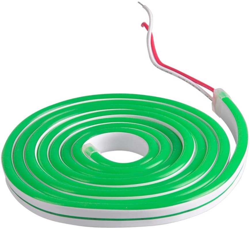 Striscia LED NEON 5m LED/30W/24V verde IP65