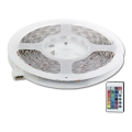 Striscia LED RGB 5 m LED/72W/230V + telecomando