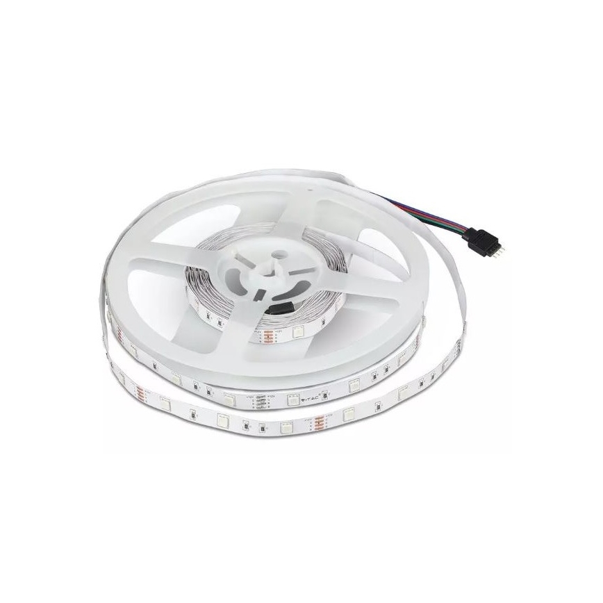 Striscia LED RGB dimmerabile 2x5m LED/4,8W/230V + TC