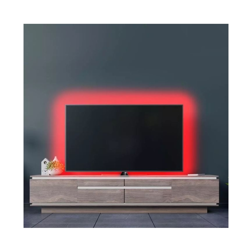 Striscia LED RGB dimmerabile 2x5m LED/4,8W/230V + TC