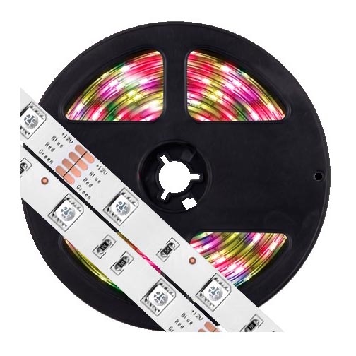 Striscia LED RGB dimmerabile 5m LED/7,2W/12V IP65