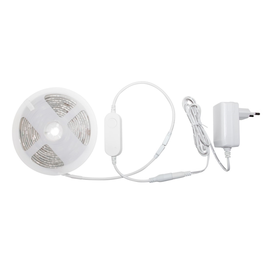 Striscia LED RGB dimmerabile per esterni LED/24W/12V IP65 5 m Wi-Fi Tuya