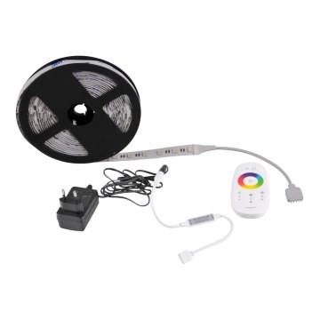 Striscia LED RGBW dimmerabile 3m LED/22W/24/230V con telecomando
