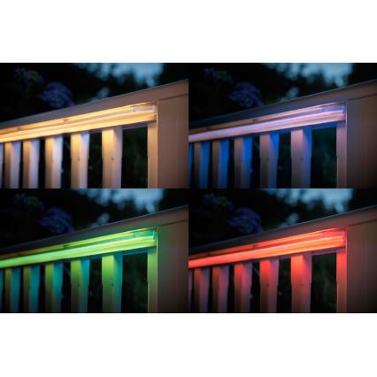 Striscia LED RGBW dimmerabile Philips Hue OUTDOOR STRIP LED/20,5W 2m IP67