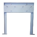 Struttura 45 x 49,4 cm, argento