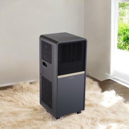 Stylies - Climatizzatore portatile POLARIX 1000W/230V 9000 BTU nero + telecomando