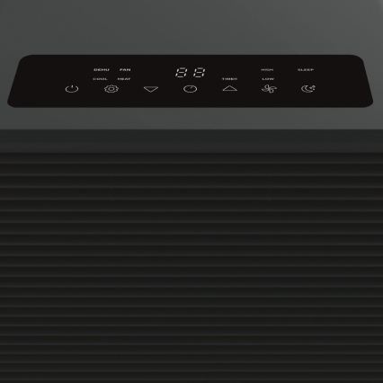 Stylies - Climatizzatore portatile POLARIX 1000W/230V 9000 BTU nero + telecomando