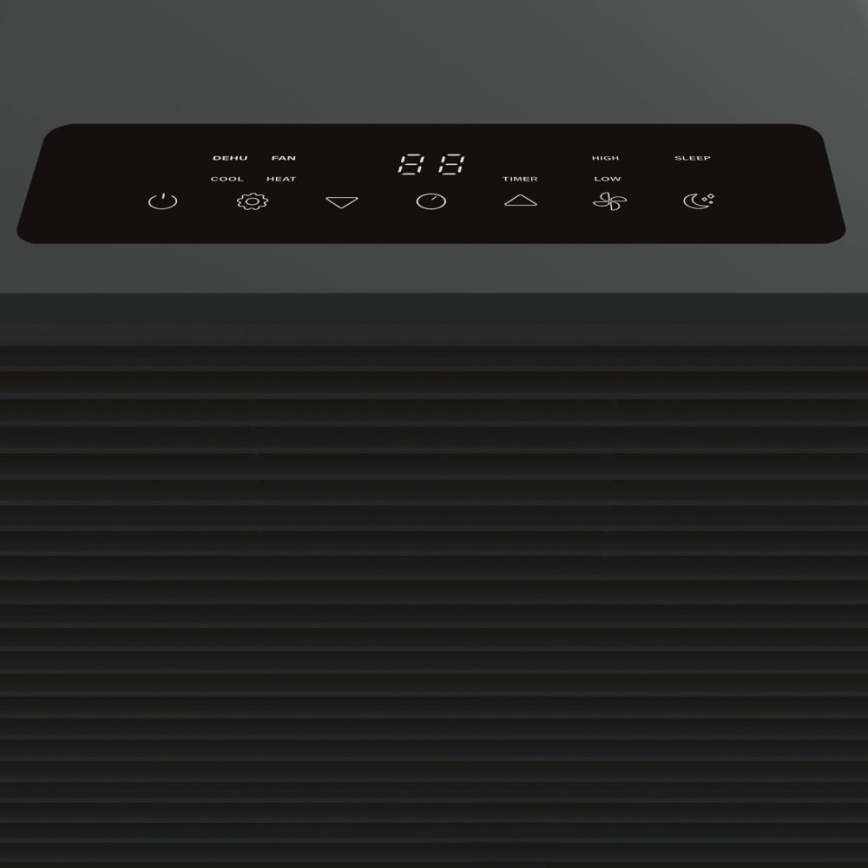 Stylies - Climatizzatore portatile POLARIX 1000W/230V 9000 BTU nero + telecomando