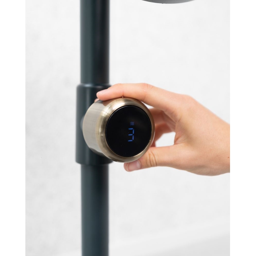 Stylies - Ventilatore da pavimento URANUS 35W/230V 94 cm nero