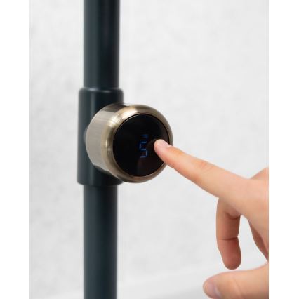 Stylies - Ventilatore da pavimento URANUS 35W/230V 94 cm nero