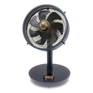 Stylies - Ventilatore da tavolo CEPHEUS 24W/230V nero