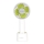 Stylies - Ventilatore portatile ricaricabile LACERTA 4W/5V 2500 mAh bianco