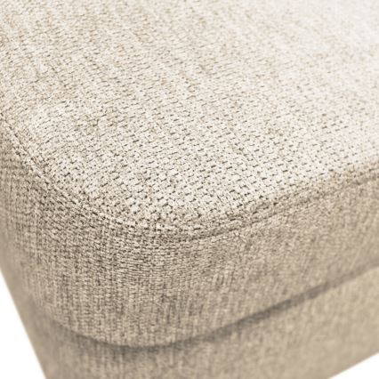 Suite lounge angolare imbottita e pieghevole a forma di U SERPA sinistra beige