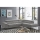 Suite lounge angolare pieghevole a forma di L con contenitore BRESCIA destra grigio